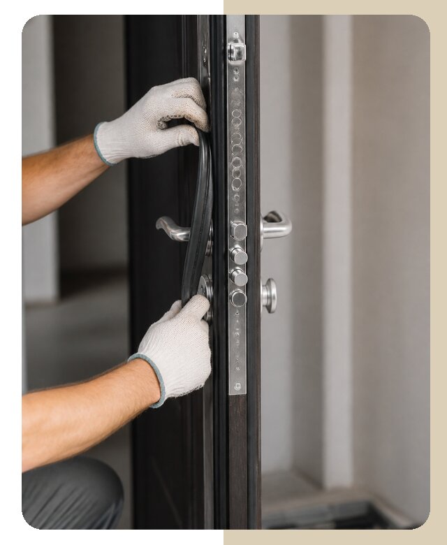 Установка уплотнителя двери в Жигулёвске по цене от 2530 р. | ДвериЛегко-Жгл