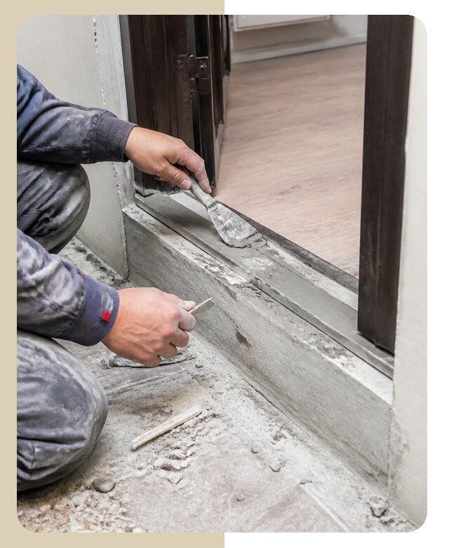 Профессиональный ремонт порога двери в Жигулёвске под ключ