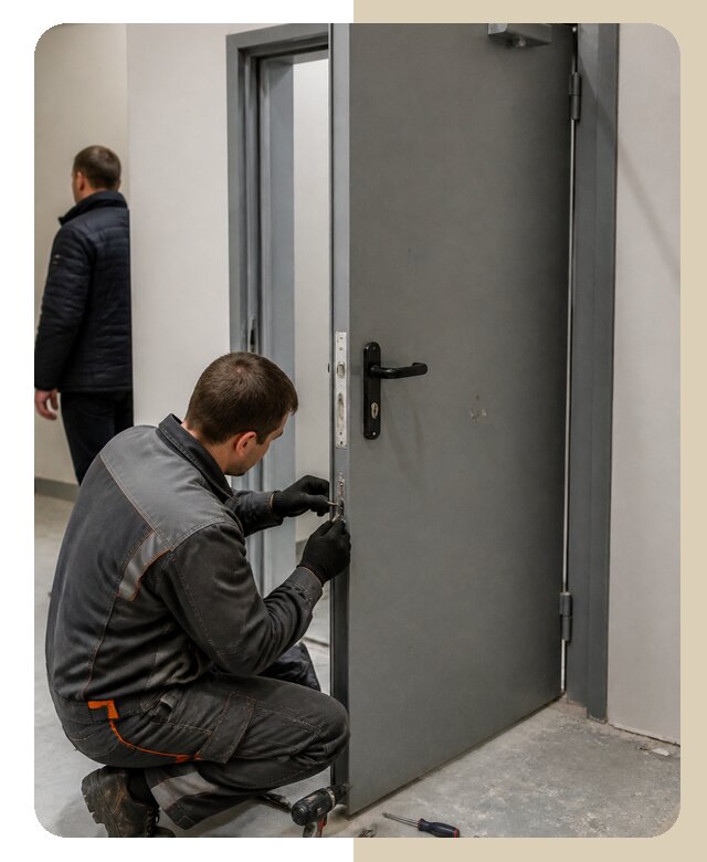 Ремонт противопожарной двери в Жигулёвске по цене 6577 р. | ДвериЛегко-Жгл